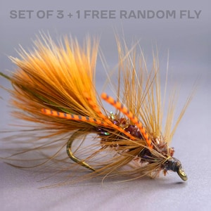3 Woolly buggers + 1 FREE random fly — Rubber legged streamers for fly fishing. Perfect for trout bass panfish pike steelhead striped bass