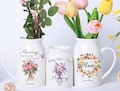 Handmade Ceramic Vase with Names-Mother’s Day Gift for Mom-Custom Flower Vase for Grandma-Unique Nana Birthday Gift-Mum Keepsake- product logo