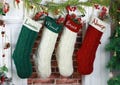 Personalized Colorful Knit Christmas Stocking,Custom Family Stocking,Custom Name Christmas Sock,Festive Decoration,Custom Holiday Gift