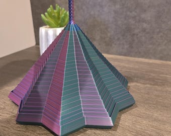3D Printed Fidget Star with Handle - Sensory Stress Relief Toy