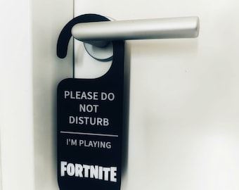 Deurhanger - Please do not disturb - I'm gaming