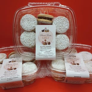 Alfajores (Peruvian Cookies) (Cookies with dulce de leche)