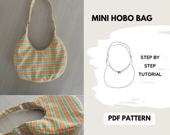 Mini Hobo Bag PDF Sewing Pattern - Etsy