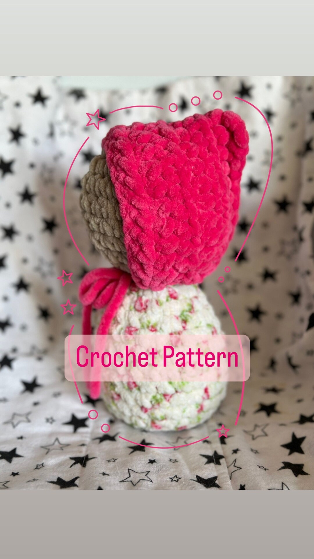 No Sew Prayer Doll Crochet Pattern Church Christmas Crochet Etsy