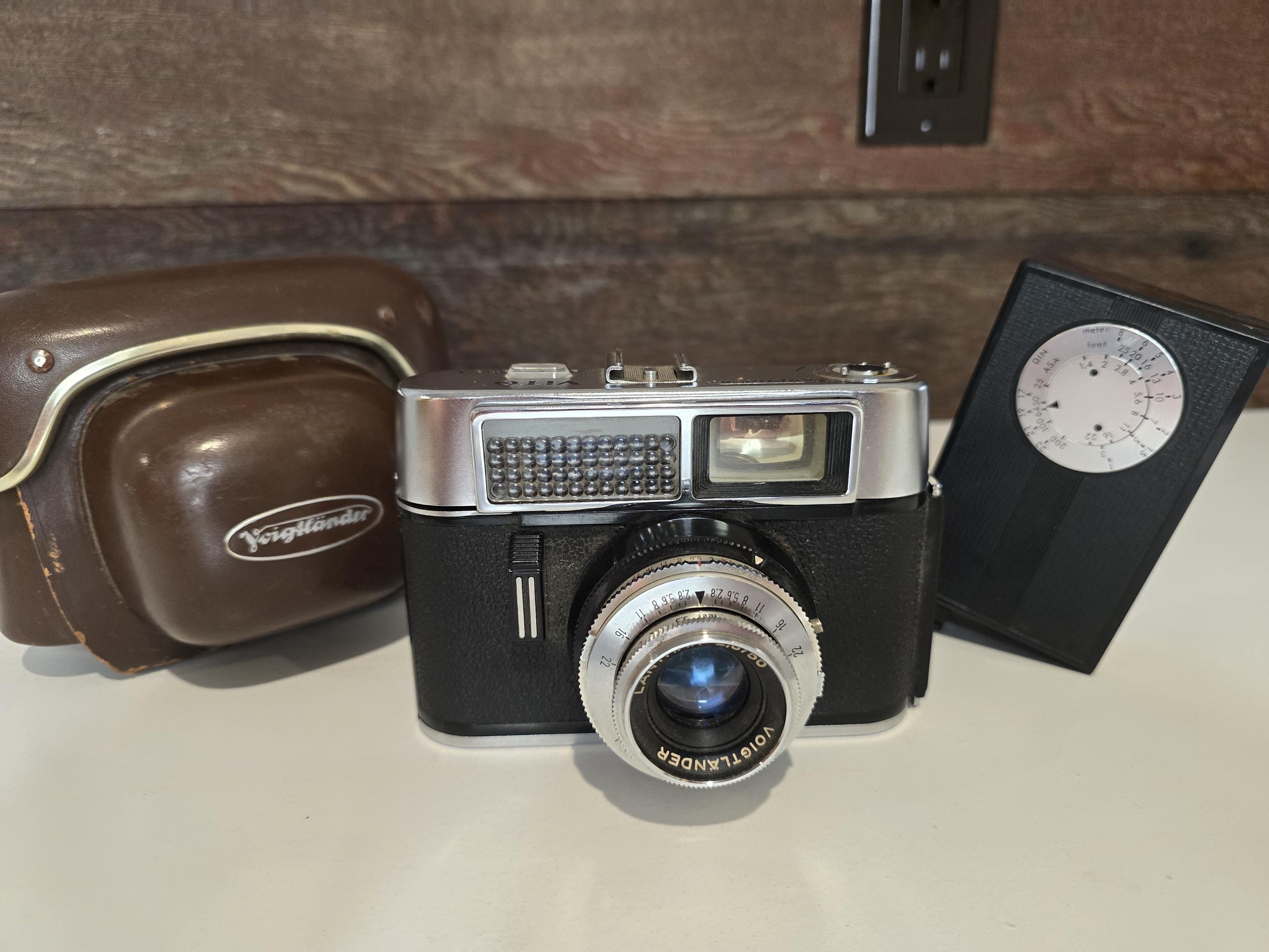 Voigtlander Frontor-matic 125 Camera With Case, and Kako Flash - Etsy