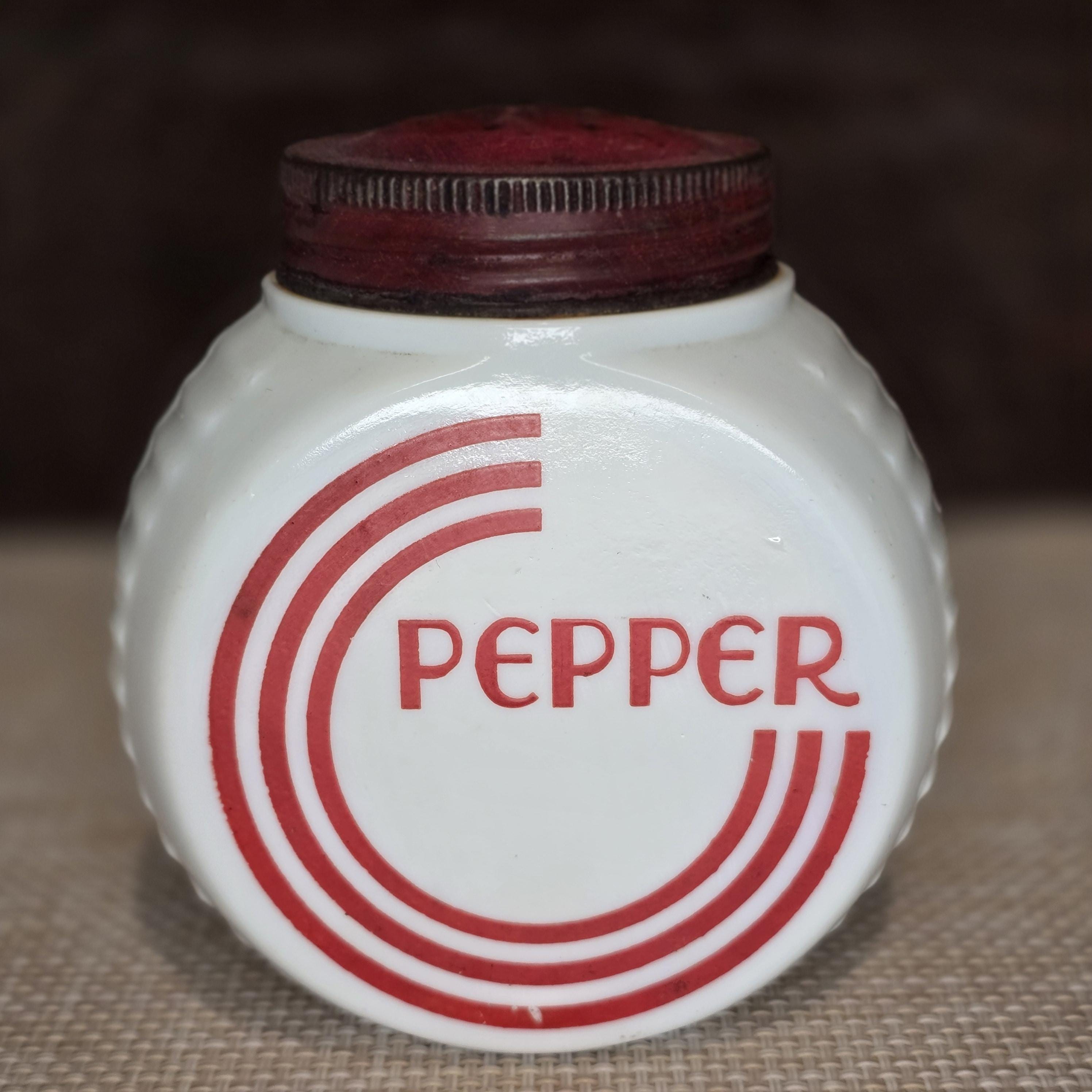 Fire King Salt and Pepper - Etsy