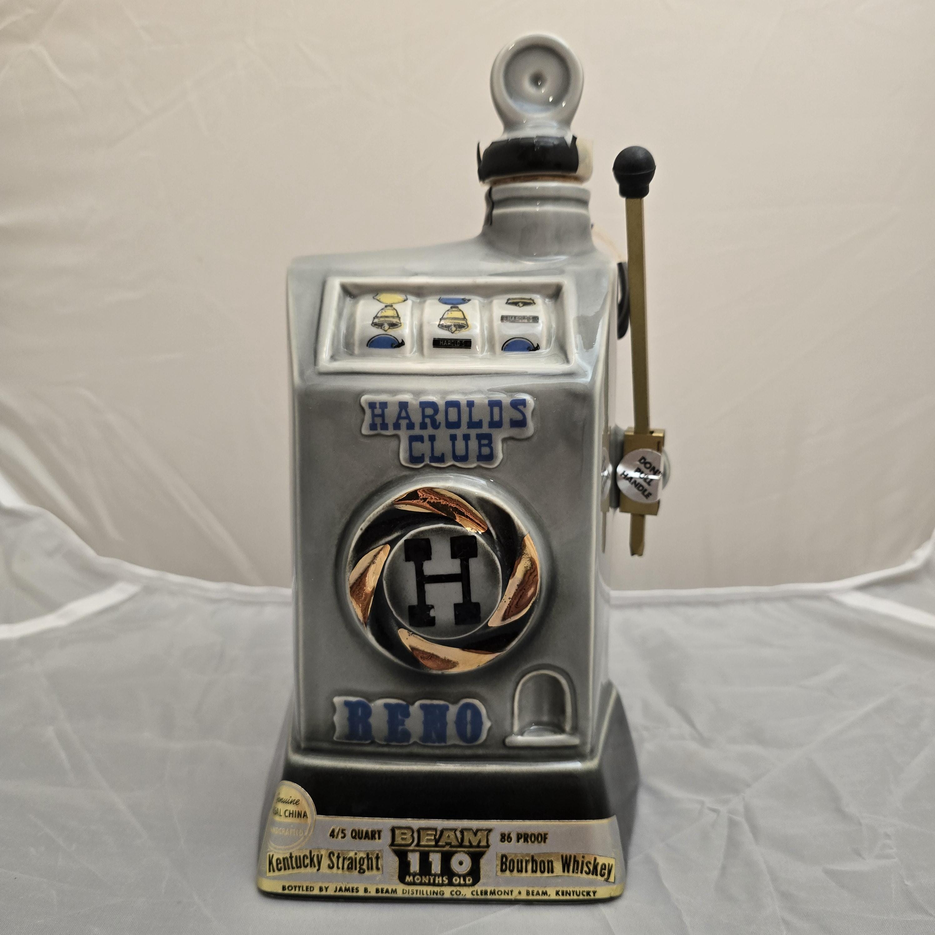 Jim Beam 1960's Harolds Club Reno Nevada Slot Machine Decanter - Etsy