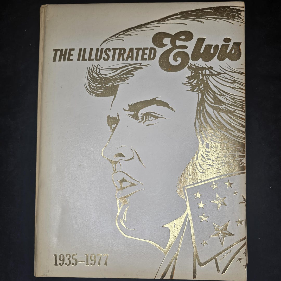 The Illustrated Elvis - Etsy