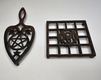 Vintage Cast Iron Trivets