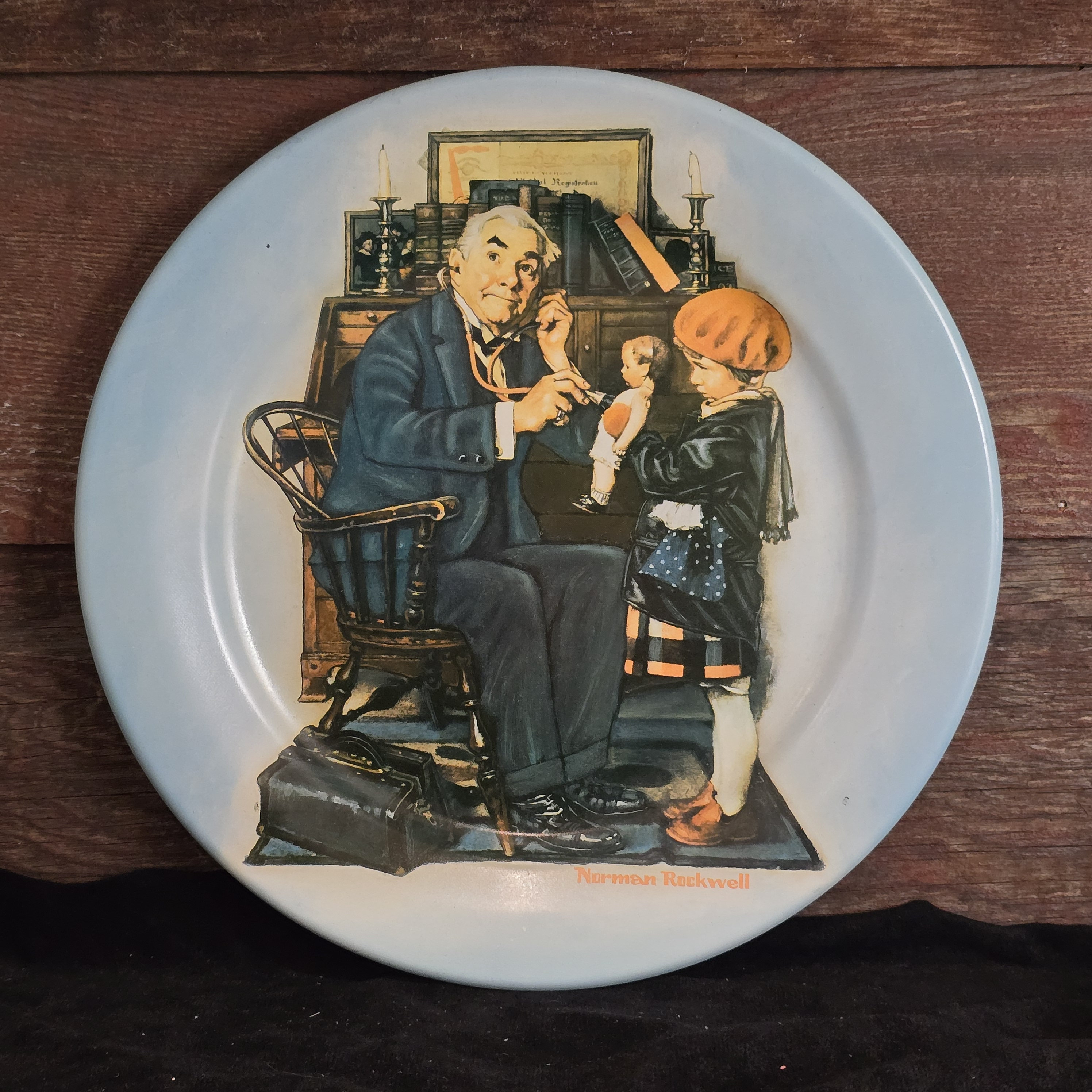 Norman rockwell the doctor and the doll - Etsy 日本