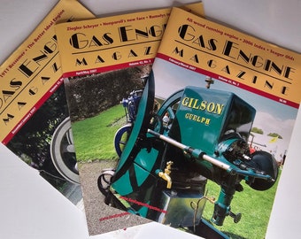 Gas Engine Magazines, December/January, February/March, and April/May of 2006.