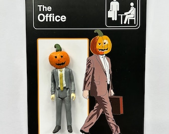 Dwight Schrute Pumpkin Head Action Figure – The Office Classic