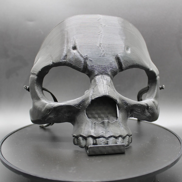 Wearable Skull Mask 3D Printed, Embrace Your Dark Side in Style!