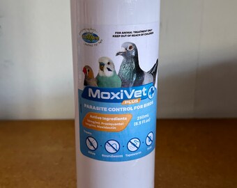 Vetafarm Moxivet Plus Liquid Parasite Control 250 ml For Small Birds and Pigeons