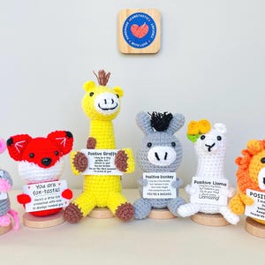 Crochet Emotional Support Animals Foods and Vegetables, Amuseables Sports Gift for Tournament, Inspirational Positive Christmas Stuffers