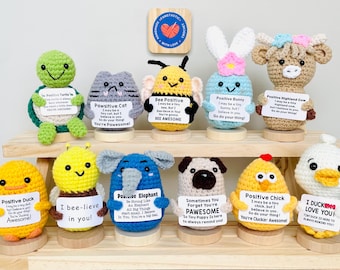 Cute Postve Crochet Pckle Decoraton Handmade Postve - Etsy Canada