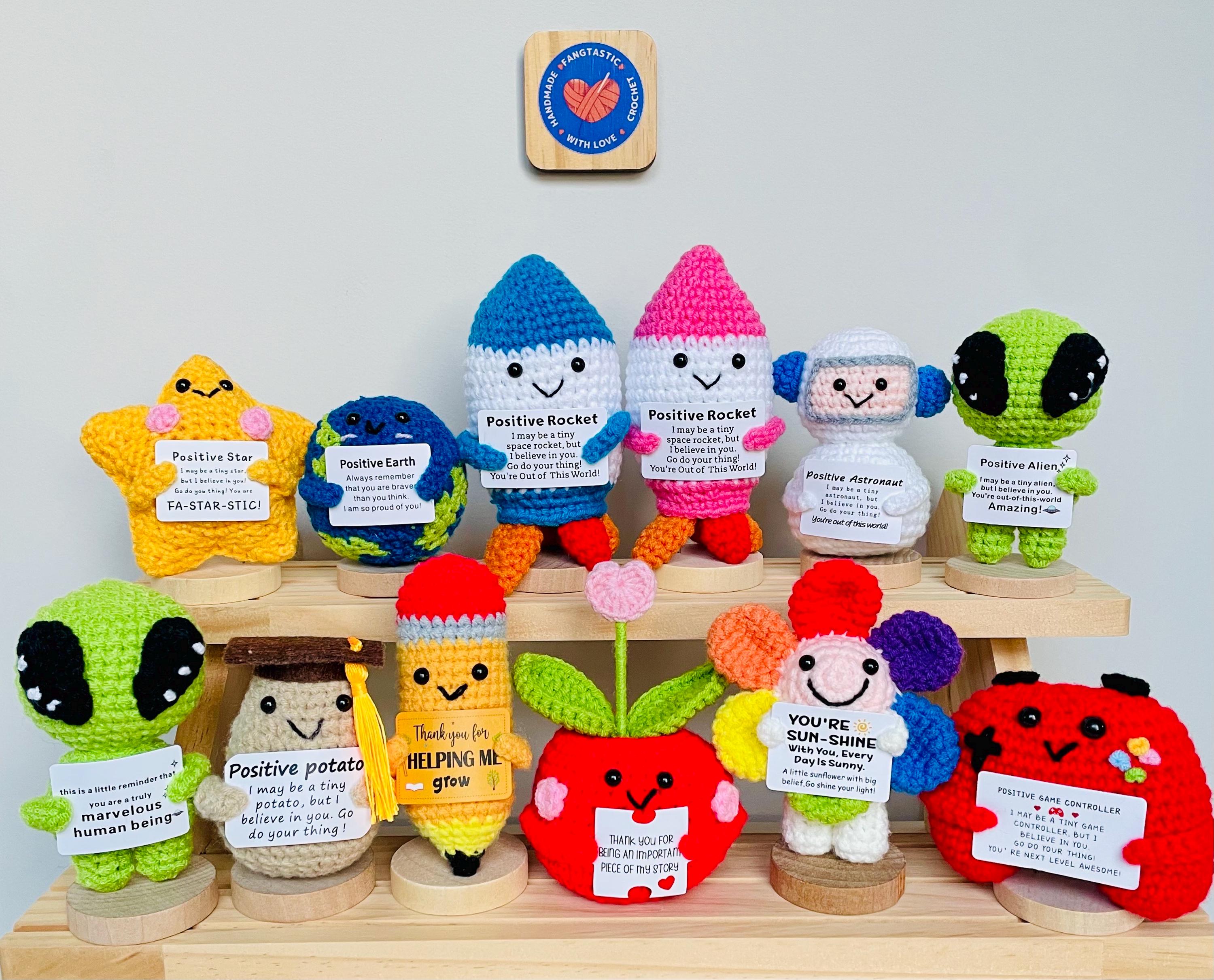 Crochet Emotional Support Animal Desk Buddy: Inspirational