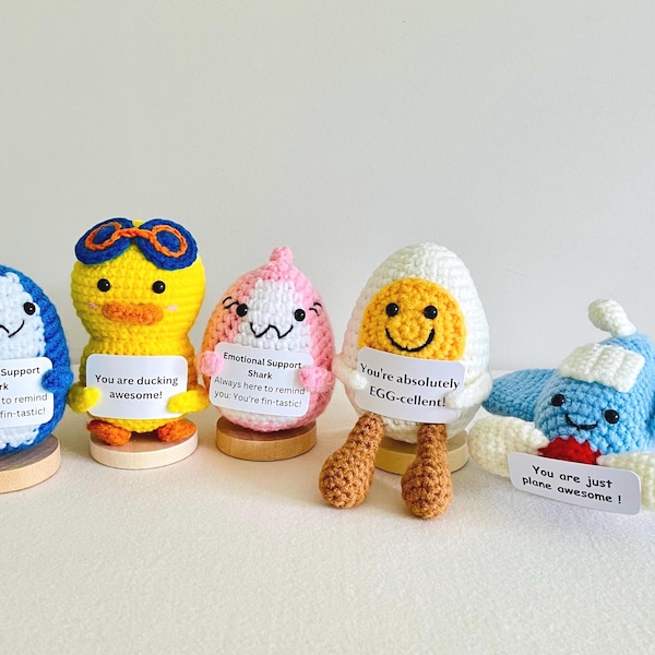 Crochet Emotional Support Animal: Handmade Positive Gift