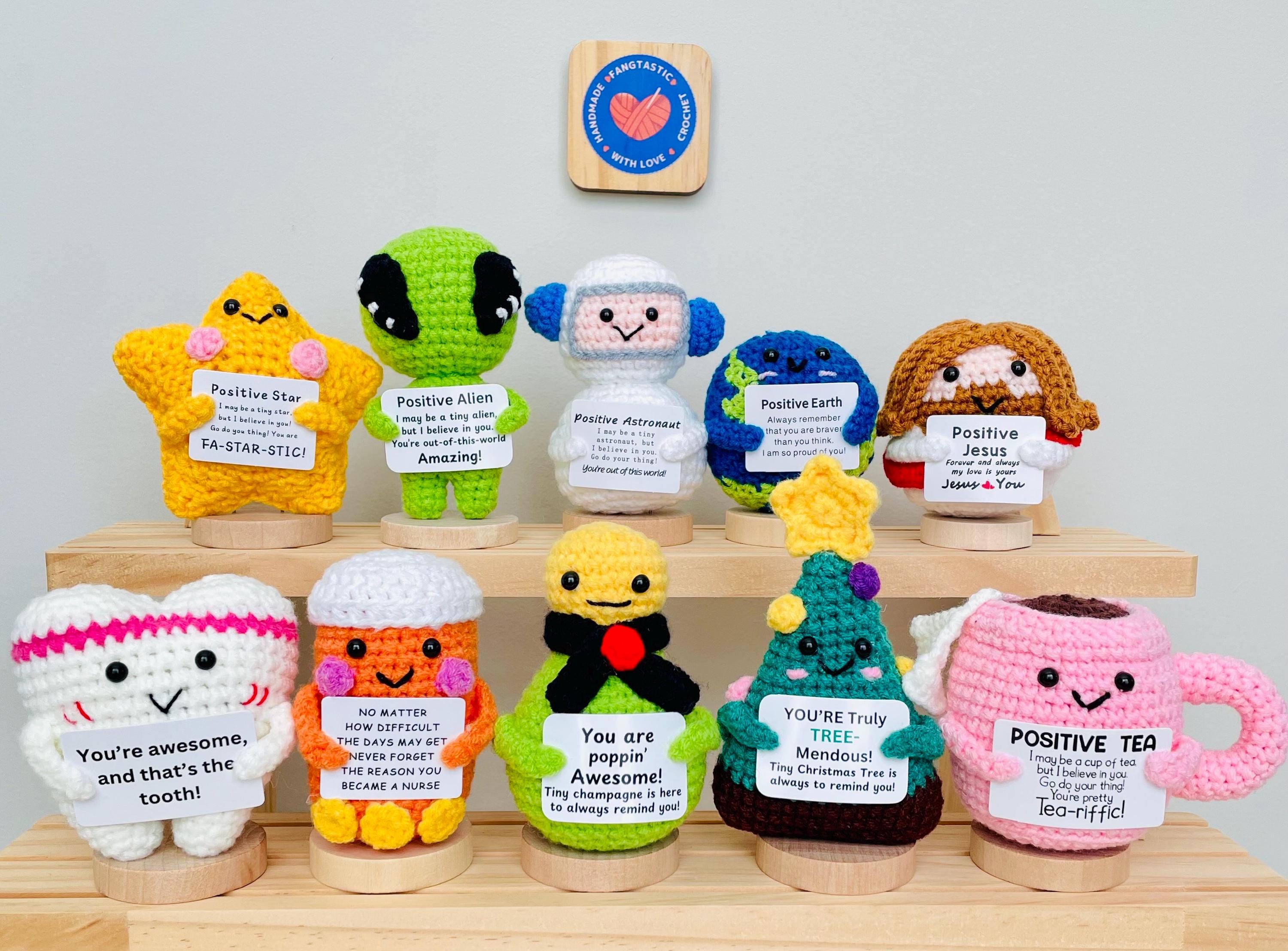 Crochet Amuseables Positive Animals and Fruit Vegetables Food