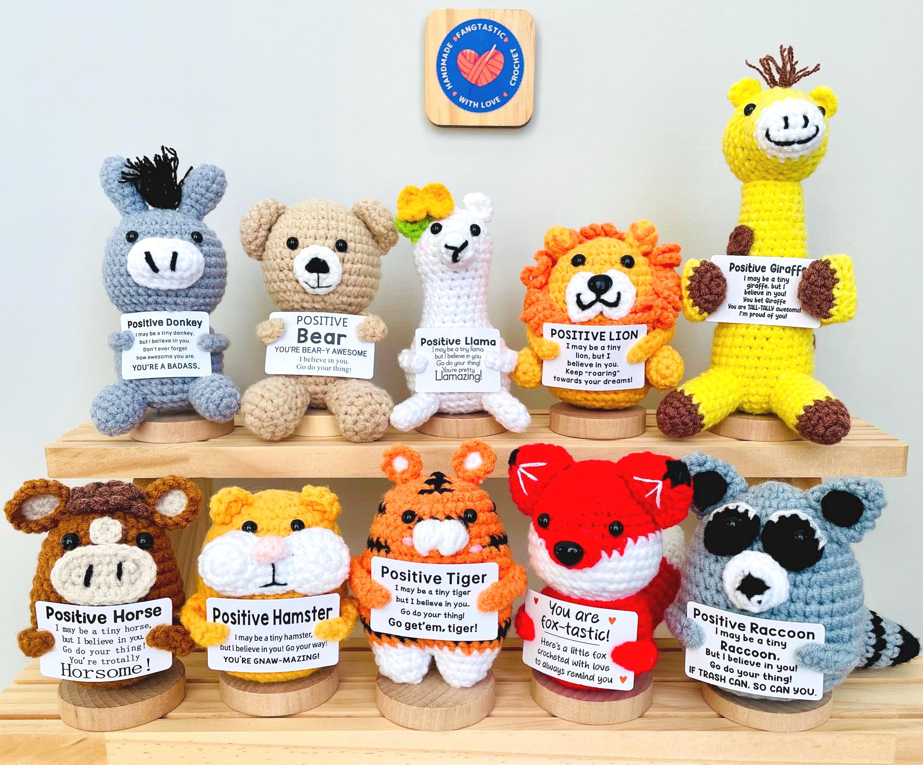 Crochet Amuseables Positive Animals and Fruit Vegetables Food