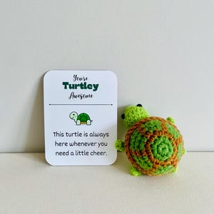 thumbnail image 2 of Pocket Hugs For Kids Pocket Hug Animal Cards - Mini Stress Relief Gift For Adults & Kids, Cute Turtle Encouragement Tokens Animal Stress Relief Toy 2 of 9