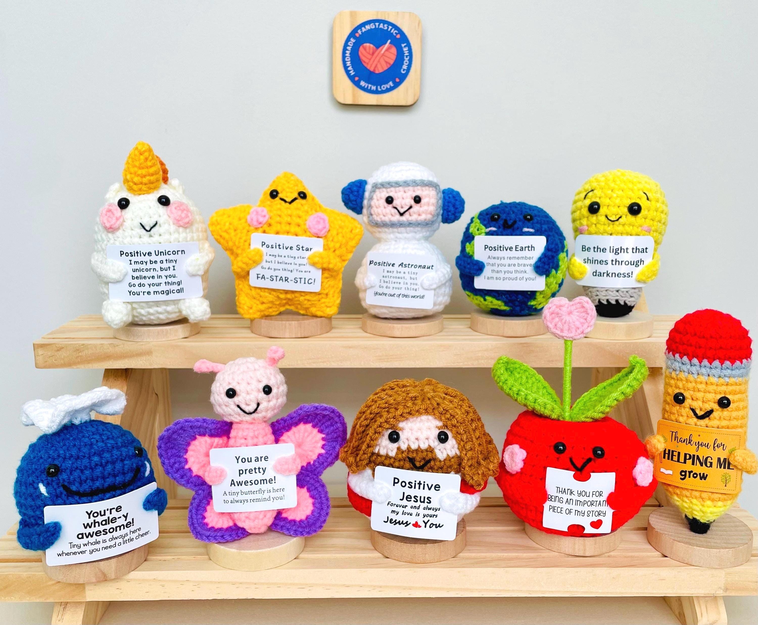 Crochet Amuseables Positive Animal and Fruit Vegetables Food Dolls