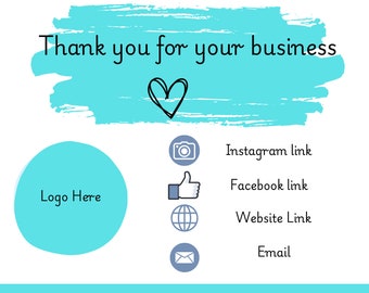 Small Business Thank You Digital Card
