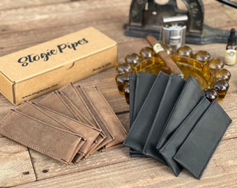 Cigar Accessory - Leather Pouches for your Stogie Pipe