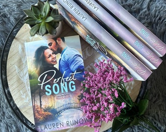Signed Contemporary Romance Novel - Perfect Song by Lauren Runow