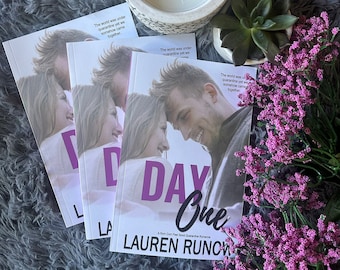 Signed Contemporary Romance Novel - Day One by Lauren Runow