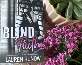 Signed Contemporary Romance Novella - Blind Faith by Lauren Runow