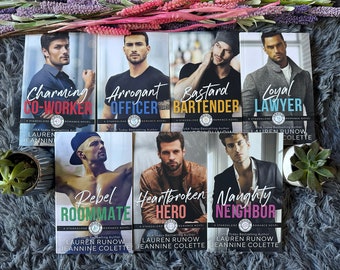 Signed Contemporary Romance Novel - Falling for the Stars series by Lauren Runow and Jeannine Colette