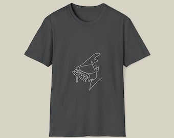 Minimalist Piano T-shirt