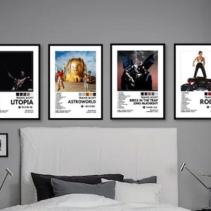 Travis Scott Album Posters