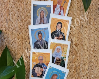 Saint Sticker Waterproof 3.25" Catholic Stickers