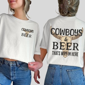 Des cow-boys et de la bière, c'est pour ça que je suis ici