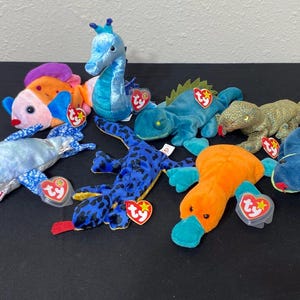 9 Seltene TY Beanie Babies