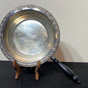 30 cm Oneida Silberschmiede Pfanne mit Griff