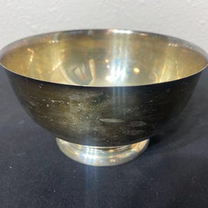 8 "Silber Plater Schüssel