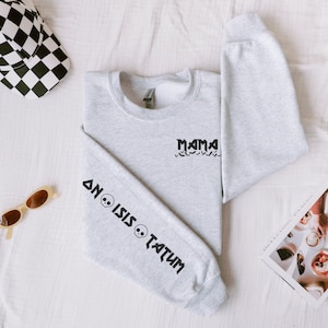 Sudadera de mamá, Día de las Madres, Regalo del Día de las Madres, Sudadera de mamá, Regalo personalizado de mamá, Mamá alternativa, Mamá espeluznante, Mamá de metal, Mamá gótica