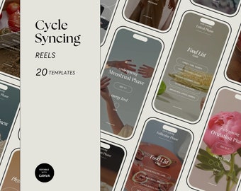 Sincronização de ciclos do Instagram Reels: modelos de saúde e bem-estar (Canva)