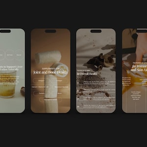 Supplements and Vitamins Instagram Templates, Functional Medicine Post, Health and Wellness Coaches, Nutritionist Social Media Stories