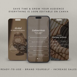 Fertility Reels, Women Health Instagram Template, Hormones Coaching, Hormone Balance Template, Pregnancy and Preconception Social Media Post