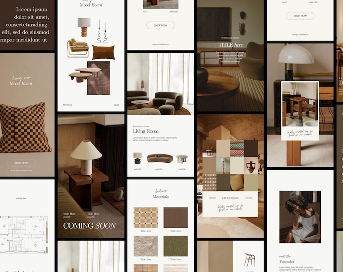 Interior Design Proposal, Interior Design Template for Designer ...
