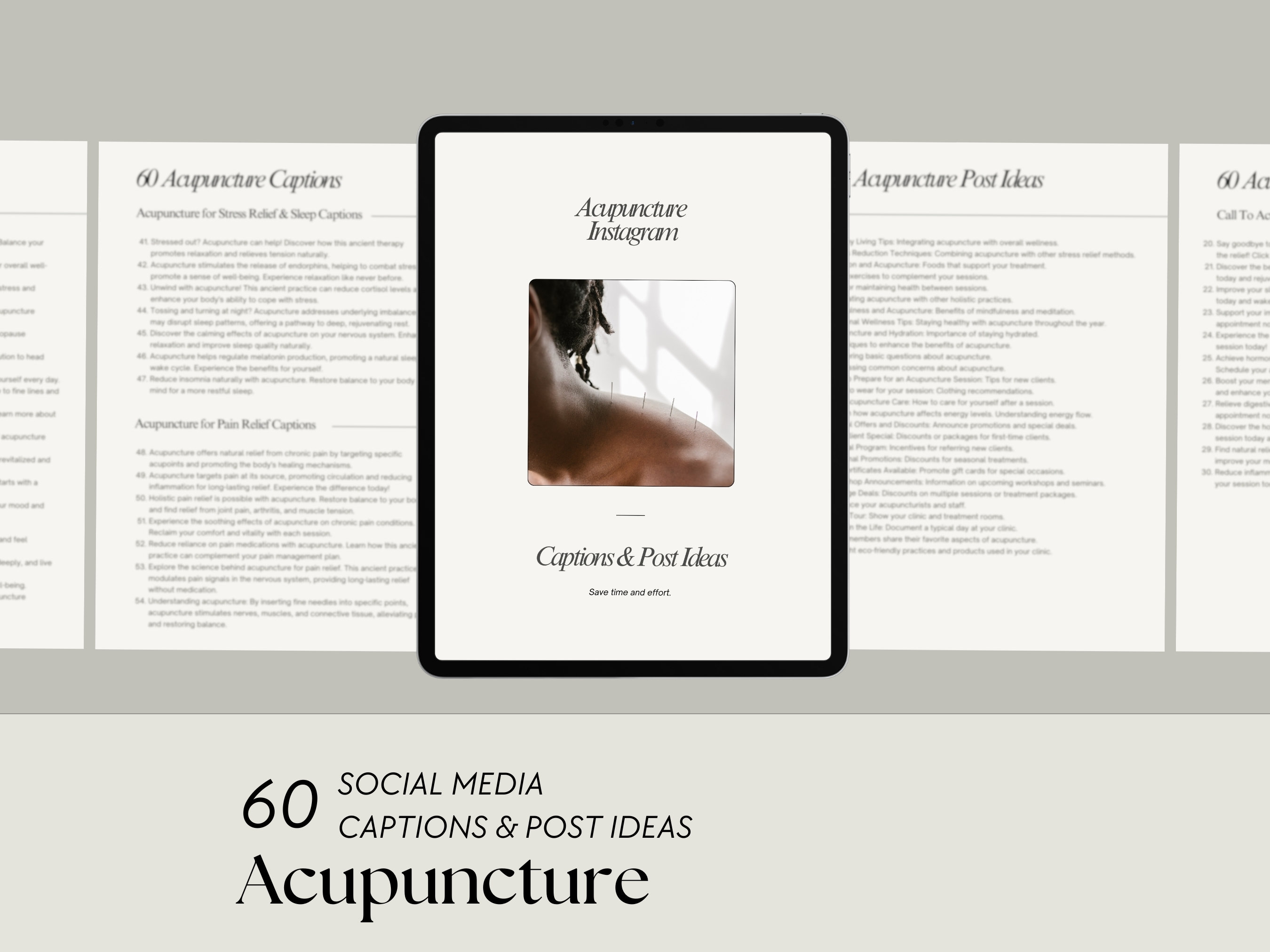 Instagram-bijschriften voor acupunctuur: 60 holistische ideeën voor  gezondheidsposten (digitale download) - Etsy België, image size:2700x2025