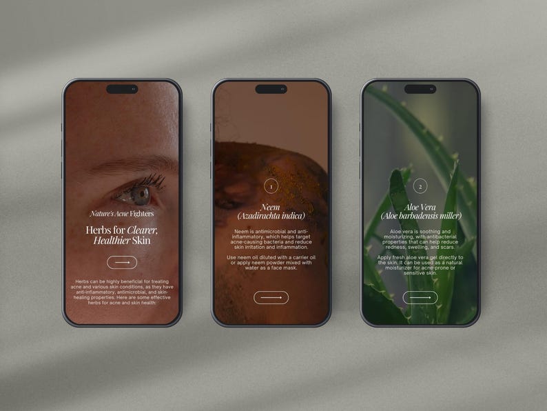 Herbalist Instagram Template, Herbal Medicine Reels, Naturopath Social Media, Post, Plant Herbalist Business, Functional Medicine Templates