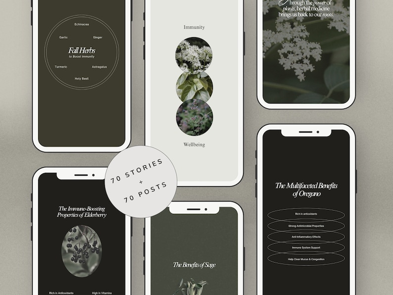 Herbalist Instagram Template, Holistic Coach Post, Naturopath Social Media, Plant Herbalist Business, Functional Medicine, Herbal Medicine