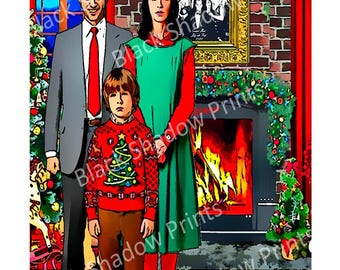 Christmas Horror Greeting Card - The Shining -Season's Greetings from the Torrance Family