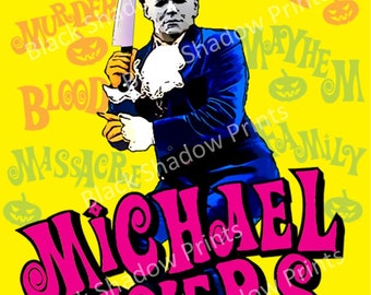 Horror Greeting Card - Michael Myers Killer Baby