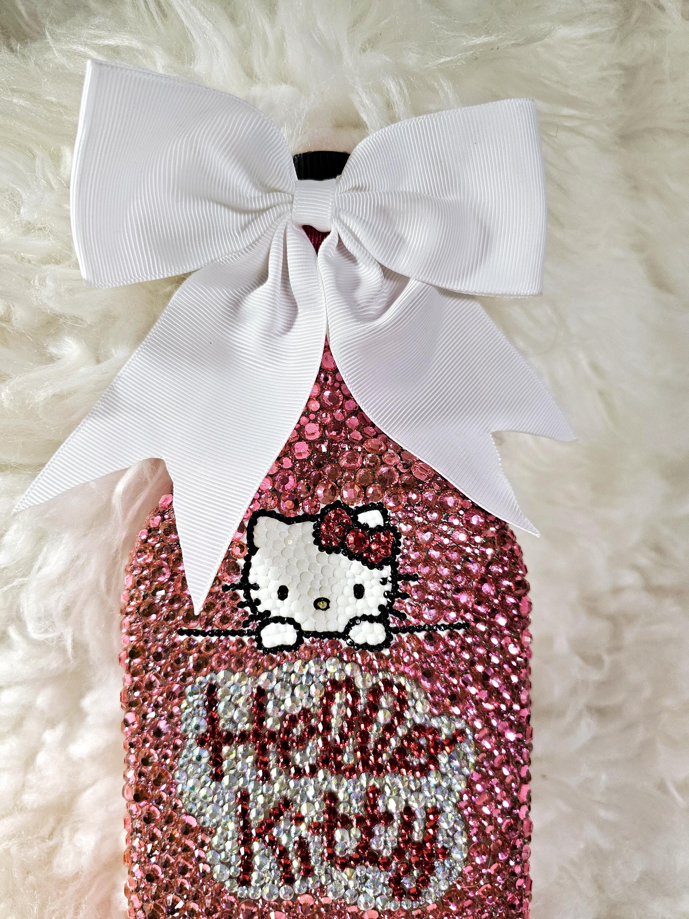 Empty Hello Kitty Bottle Decanter Rhinestone Liqour Decoration Bling - Etsy